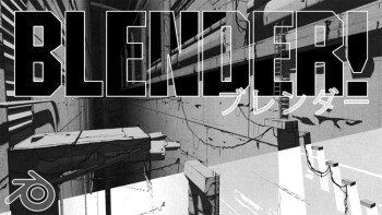 Blender 3D：使用油性铅笔创建漫画风格动画教程