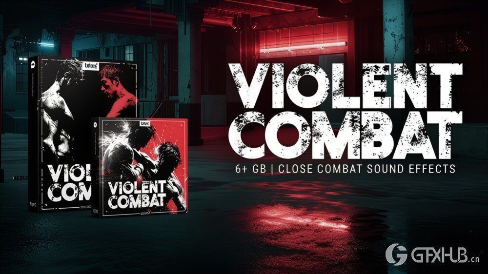 600 种暴力战斗力量和临场感的电影打斗音效 Violent Combat
