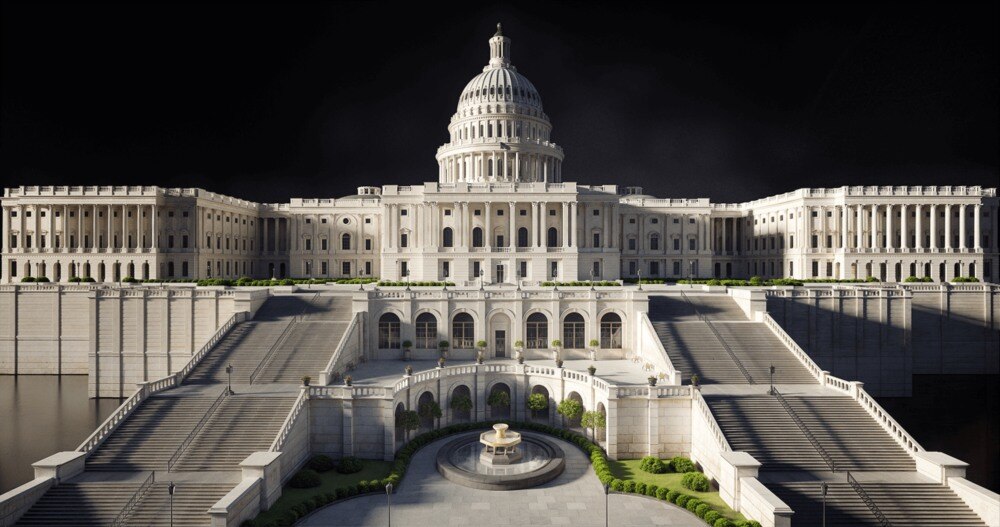 华盛顿特区3d模型 KitBash3D – Washington DC - GFXHUB