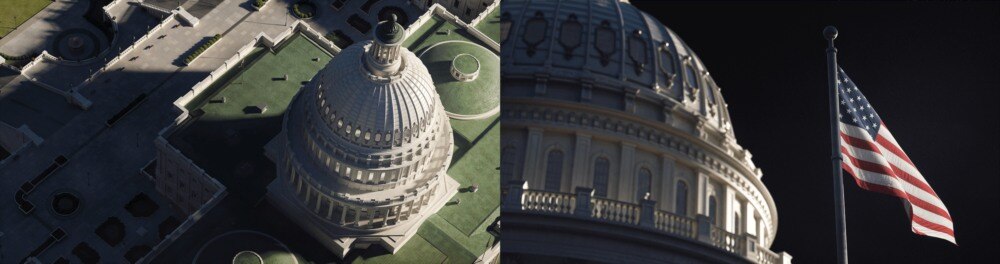 华盛顿特区3d模型 KitBash3D – Washington DC - GFXHUB