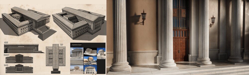 华盛顿特区3d模型 KitBash3D – Washington DC - GFXHUB