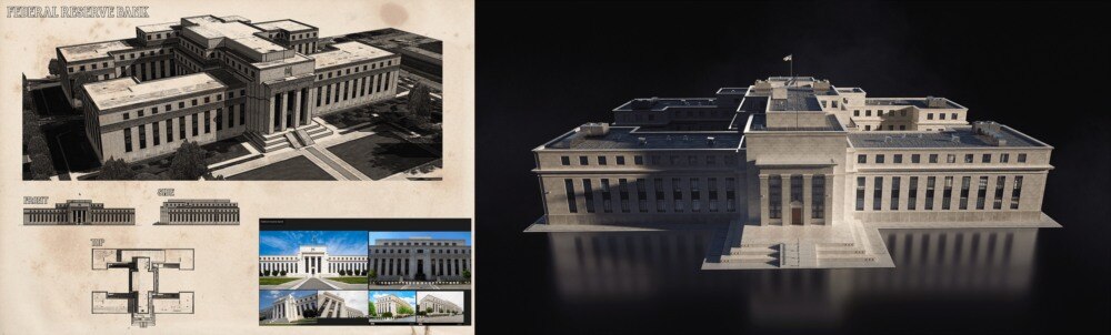 华盛顿特区3d模型 KitBash3D – Washington DC - GFXHUB