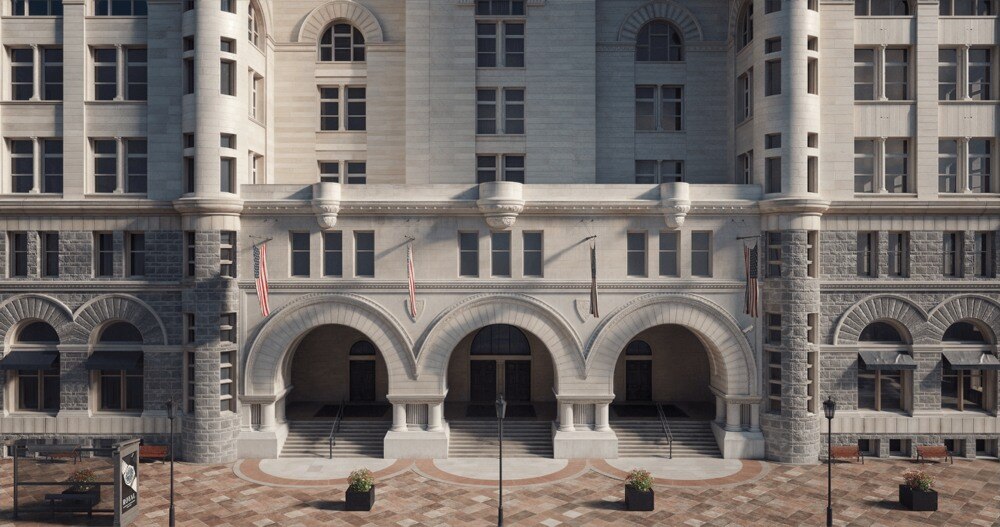 华盛顿特区3d模型 KitBash3D – Washington DC - GFXHUB