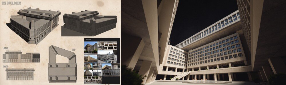 华盛顿特区3d模型 KitBash3D – Washington DC - GFXHUB