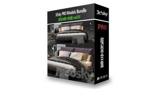 3DSky Pro 3D模型合辑2025年9月第3季 | 500套 | 26.3GB
