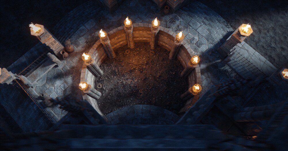 哥特式建筑恐怖鬼城 3D 模型 KitBash3D – Ghost Realm （完整版） - GFXHUB