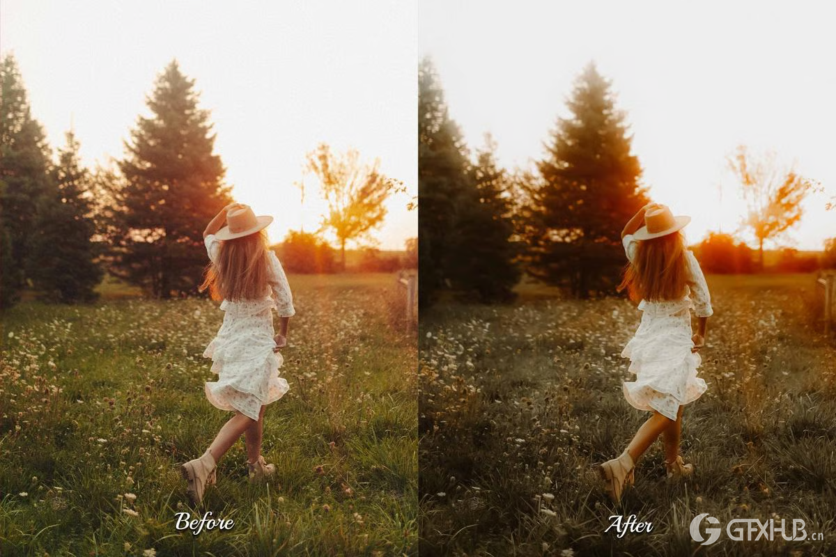 30 个金秋视频 LUT:电影、生活方式和家庭视频的暖秋色彩分级 季节性 LUT 包