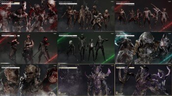 虚幻引擎 200 多个角色 +（盔甲、武器和变体材料）资产包