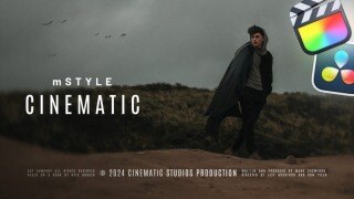 电影风格视频叠加特效转场文字标题字幕动画预设 mStyle Cinematic