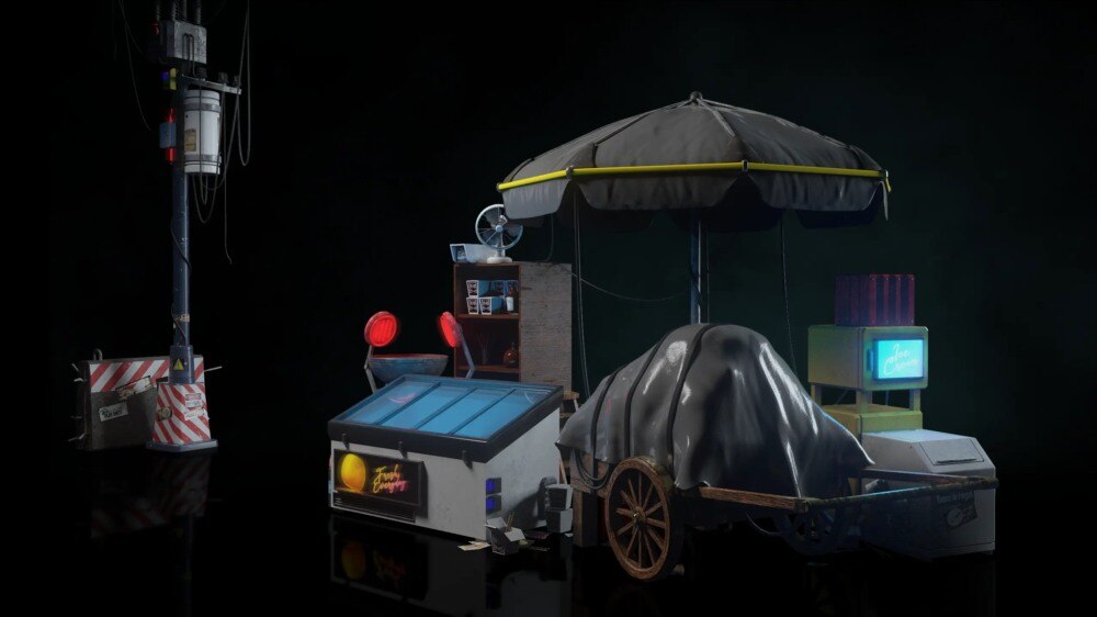 Blender 城市建筑3D模型 KitBash3D – Neo City - GFXHUB