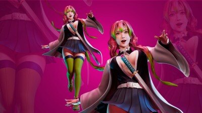 Mitsuri Kanroji – Demon Slayer – Blender 3D