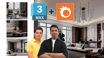 【中文字幕】Corona 室内设计师 3D 渲染课程