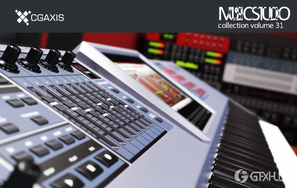 CGAxis 680个高品质3D模型合集 CGAxis Complete 2