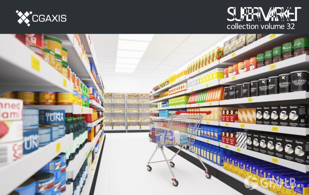 CGAxis 680个高品质3D模型合集 CGAxis Complete 2