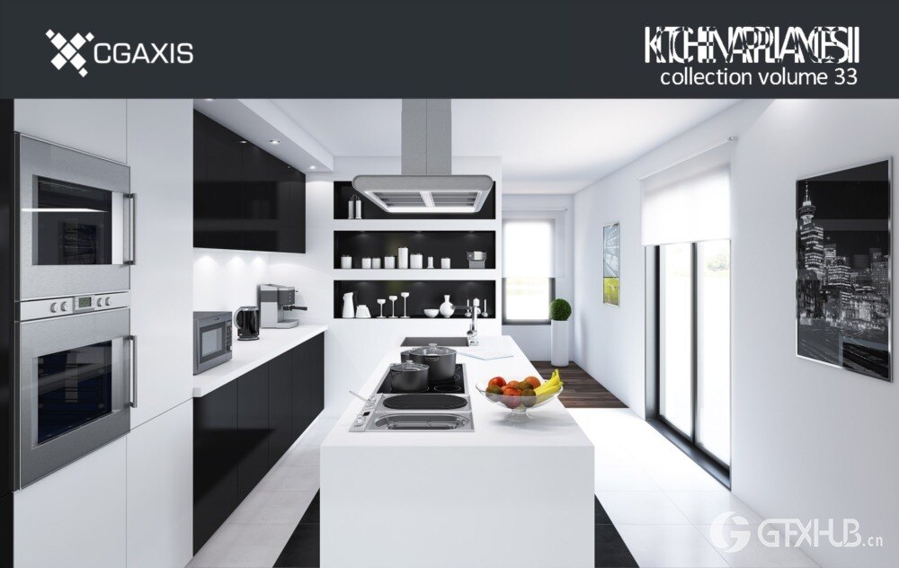 CGAxis 680个高品质3D模型合集 CGAxis Complete 2