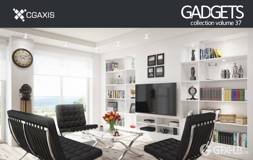 CGAxis 680个高品质3D模型合集 CGAxis Complete 2