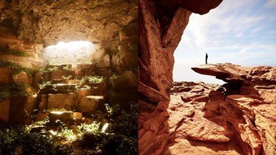 虚幻引擎5基础知识：简单的自然环境制作教程