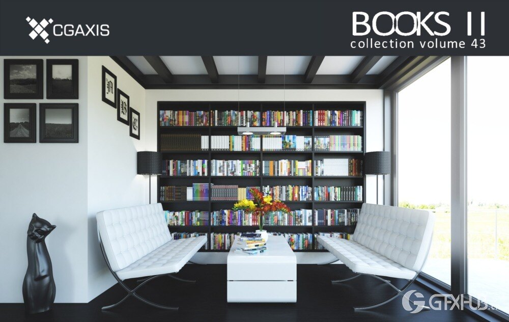 CGAxis 740个高品质3D模型合集 CGAxis Complete 3