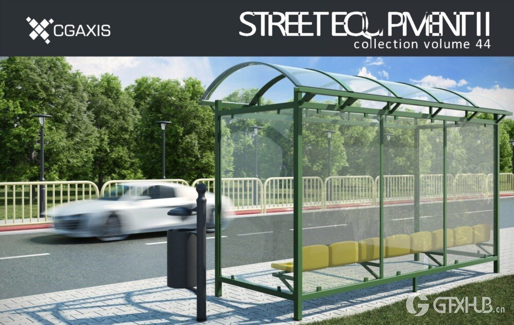 CGAxis 740个高品质3D模型合集 CGAxis Complete 3