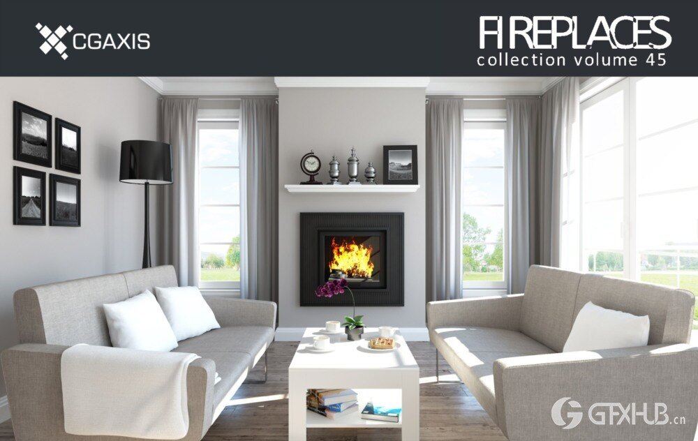 CGAxis 740个高品质3D模型合集 CGAxis Complete 3