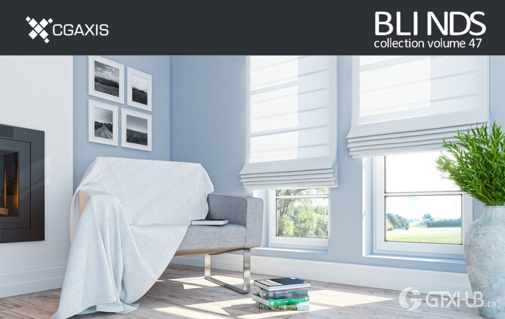 CGAxis 740个高品质3D模型合集 CGAxis Complete 3