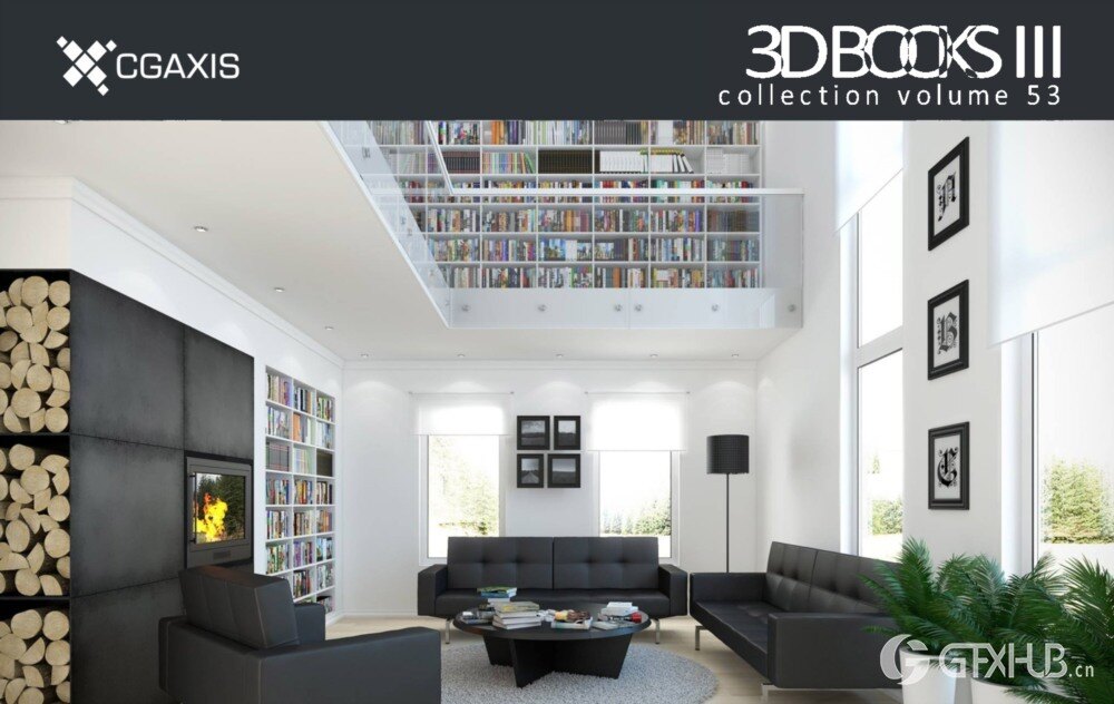 CGAxis 740个高品质3D模型合集 CGAxis Complete 3