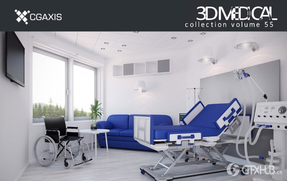 CGAxis 740个高品质3D模型合集 CGAxis Complete 3