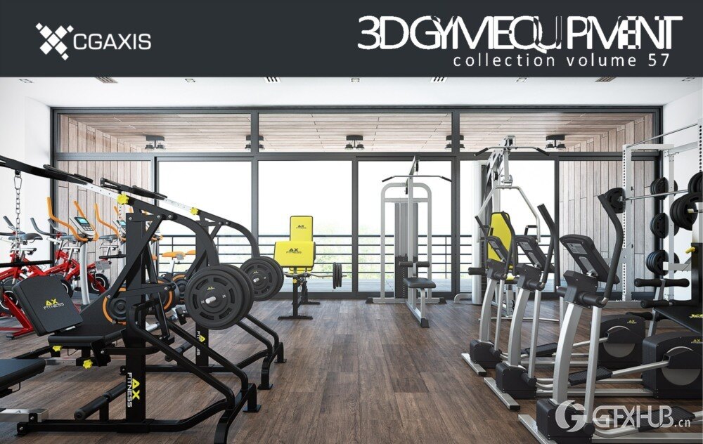 CGAxis 740个高品质3D模型合集 CGAxis Complete 3