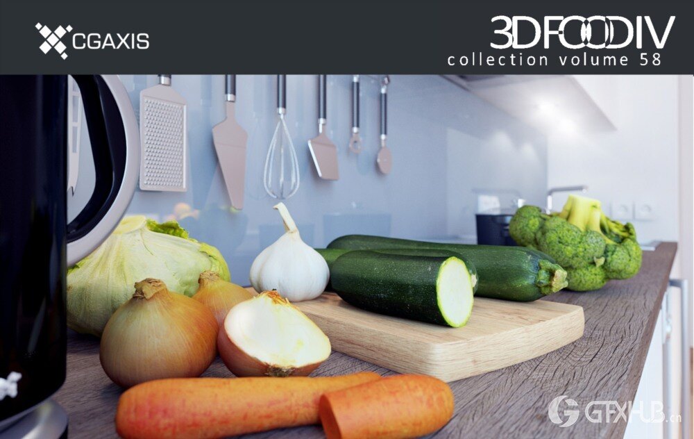 CGAxis 740个高品质3D模型合集 CGAxis Complete 3