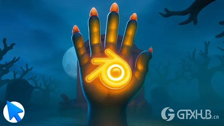 Blender 4.5 完整版:从入门到高级3D场景、模型和动画教程