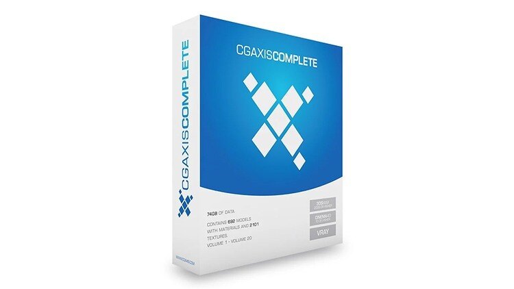 CGAxis 750个高品质3D模型合集 CGAxis Complete 1