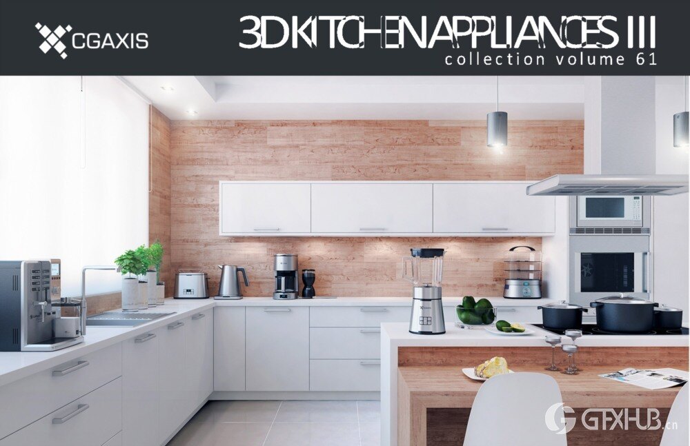CGAxis 310个高品质3D模型合集 CGAxis Complete 4