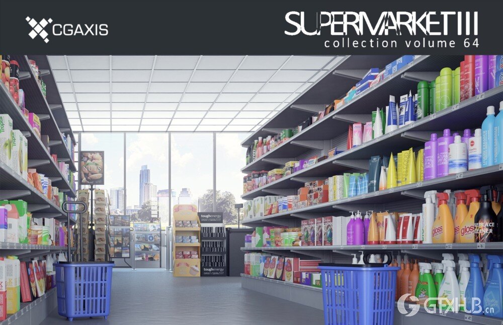 CGAxis 310个高品质3D模型合集 CGAxis Complete 4