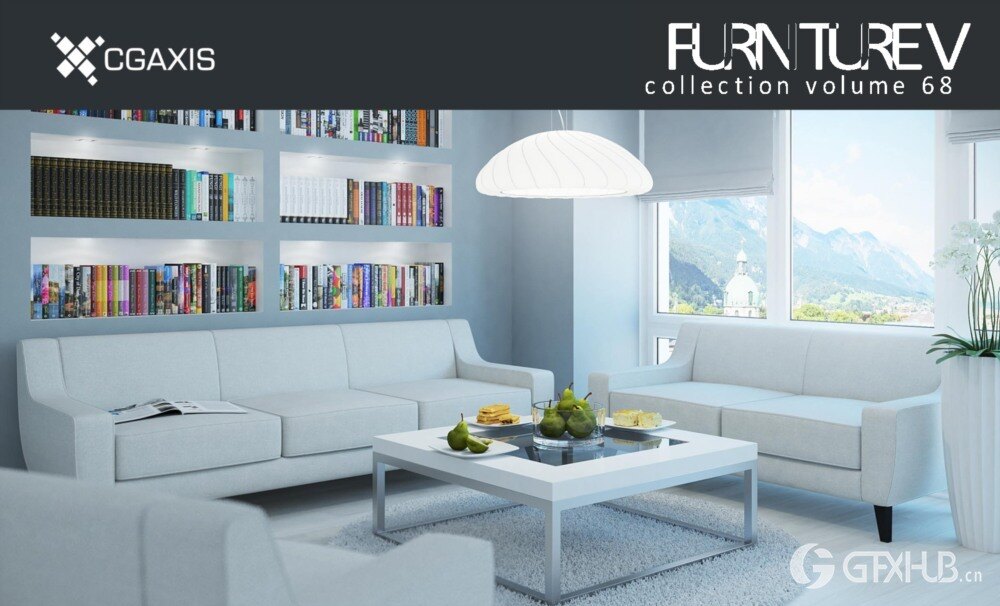 CGAxis 310个高品质3D模型合集 CGAxis Complete 4