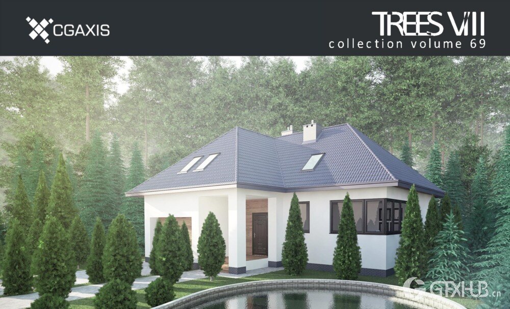 CGAxis 310个高品质3D模型合集 CGAxis Complete 4