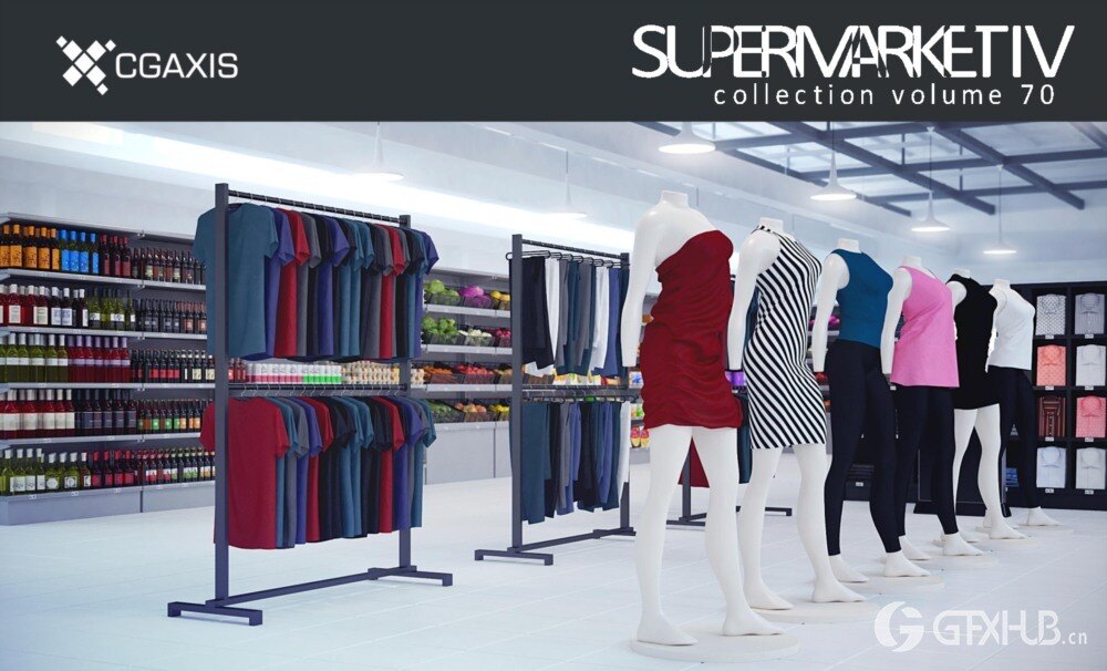 CGAxis 310个高品质3D模型合集 CGAxis Complete 4