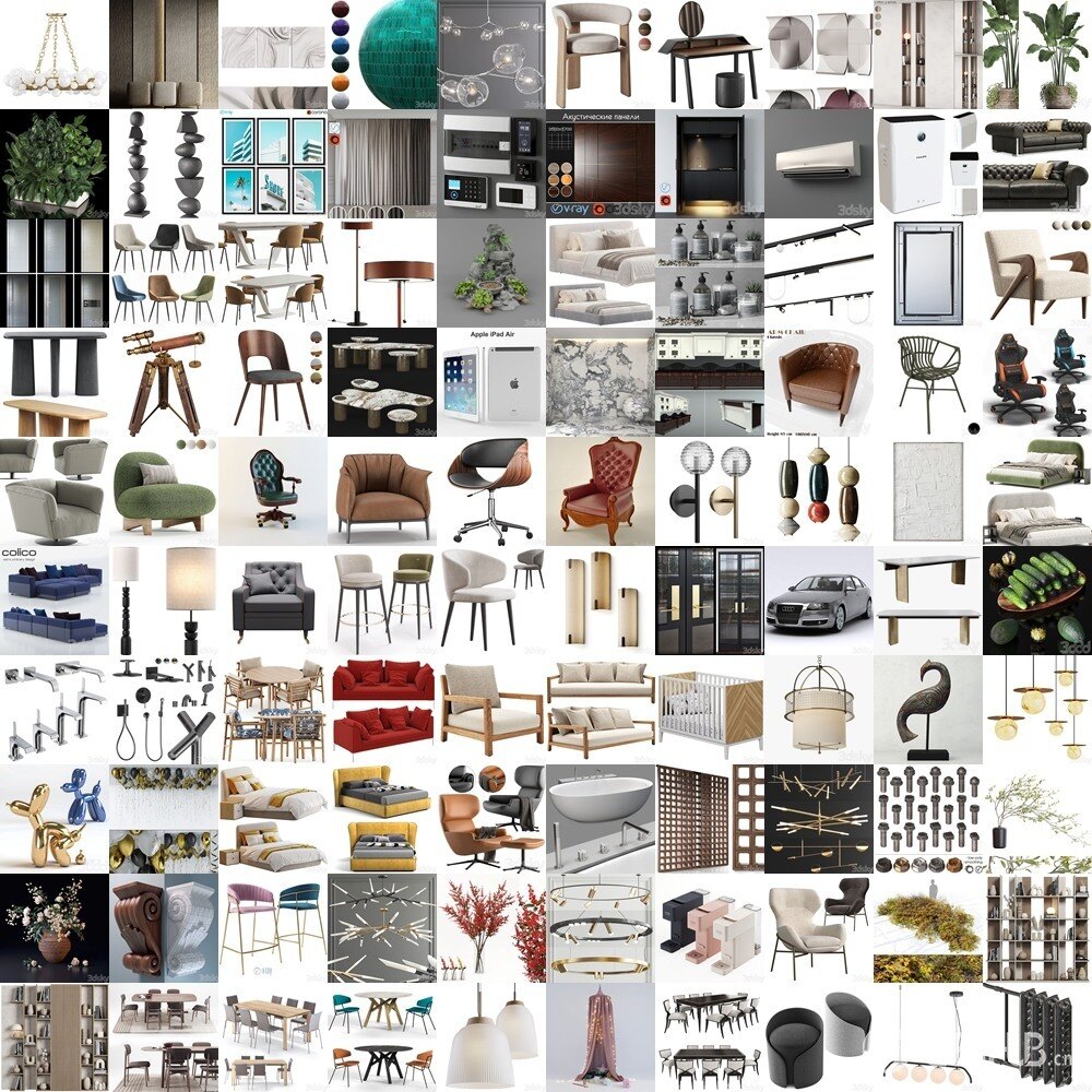 3DSky Pro 3D模型合辑2025年11月第3季 | 400套 | 14GB