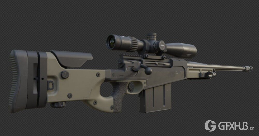 使命召唤：现代战争 II (2022) Blender 武器资源库