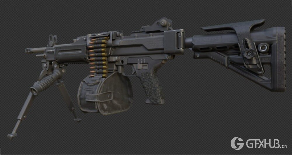 使命召唤：现代战争 II (2022) Blender 武器资源库