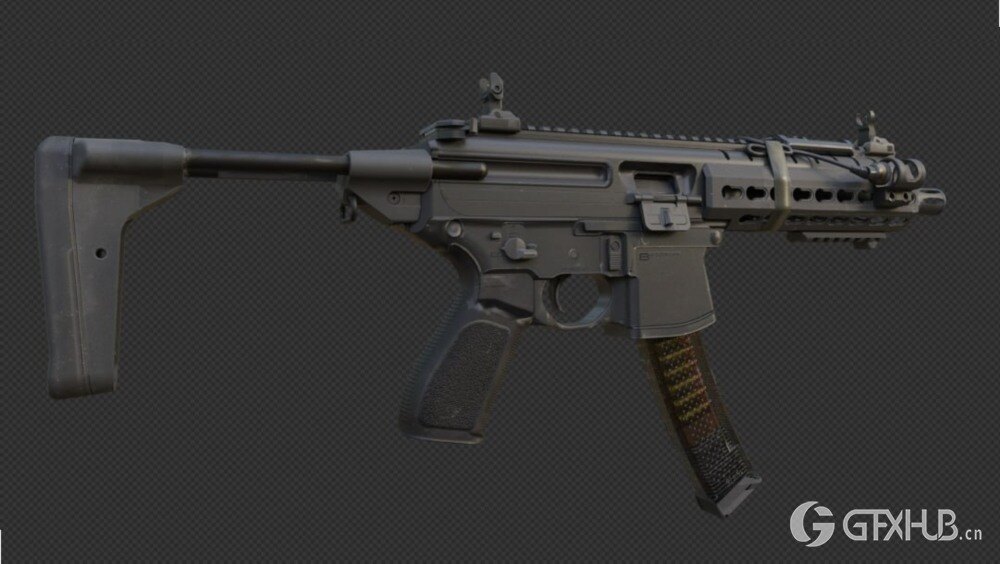 使命召唤:现代战争 II (2022) Blender 武器资源库