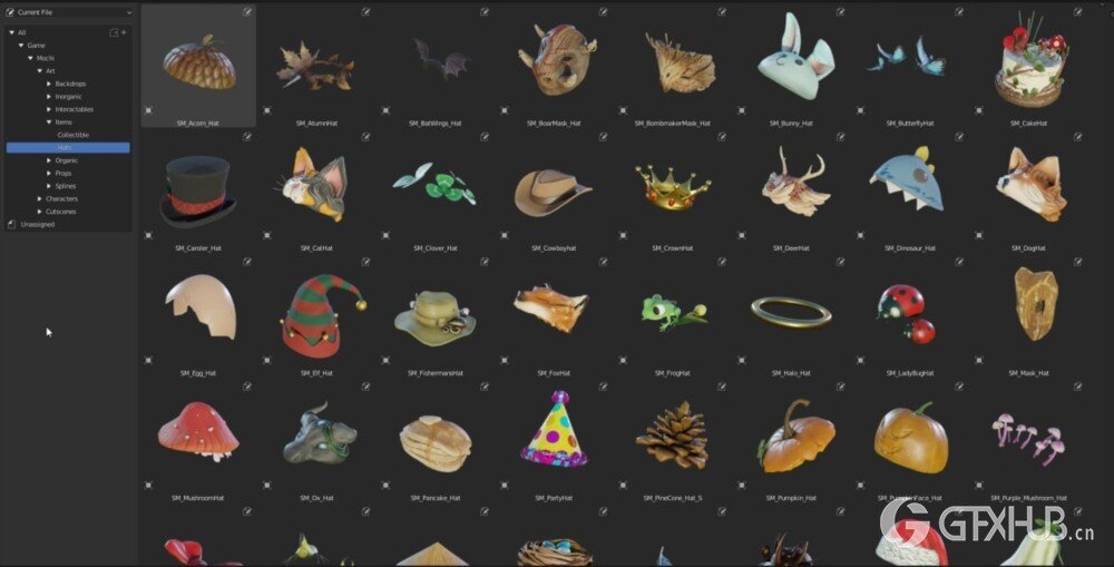 《凯娜：精神之桥》 Blender 3D模型资源库