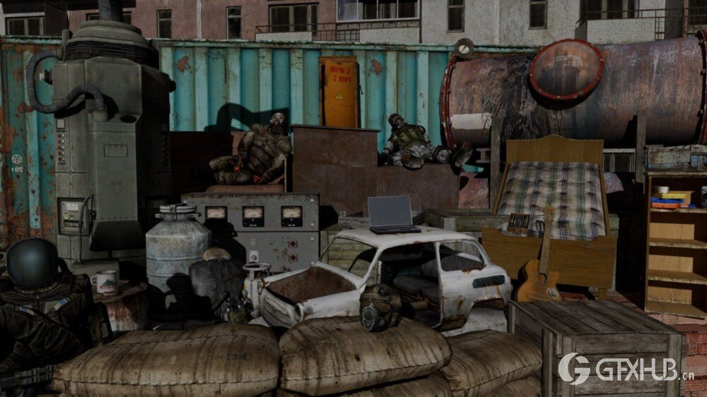 《潜行者》系列原版游戏 Blender 3d模型资源库