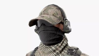 美国现代突击士兵低多边形3D模型