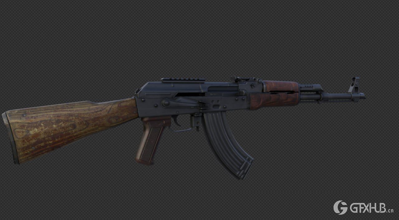 《使命召唤：黑色行动冷战》游戏中的3D武器模型合集