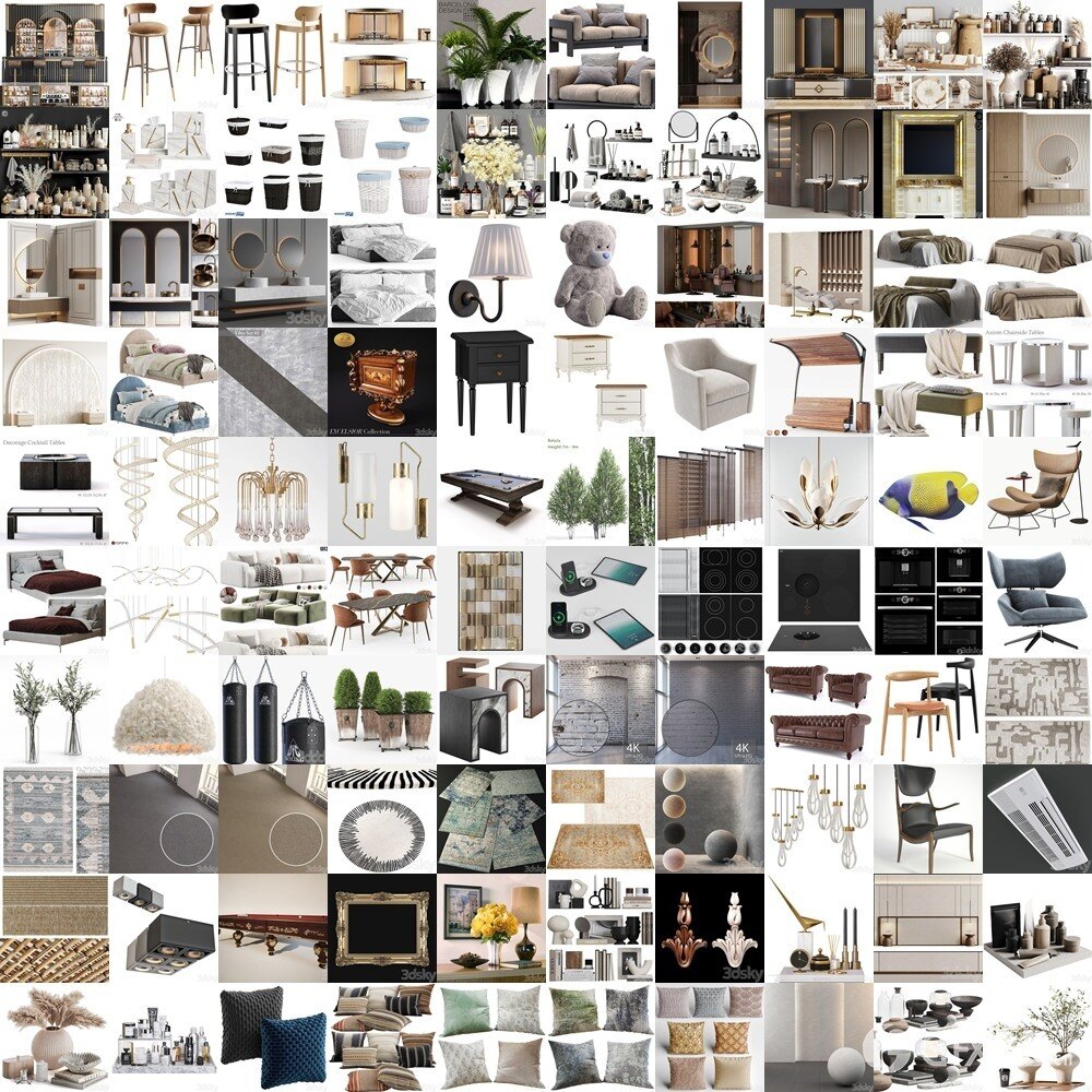 3DSky Pro 3D模型合辑2025年11月第4季