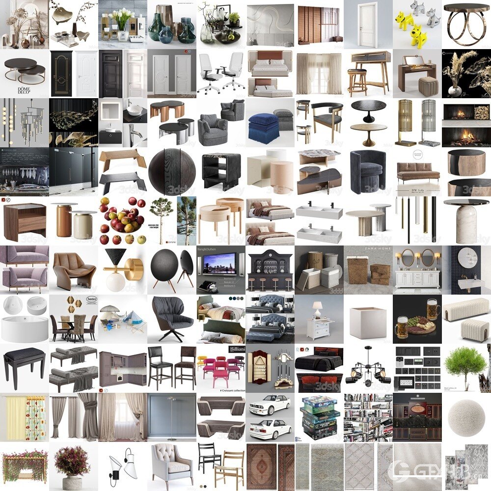 3DSky Pro 3D模型合辑2025年11月第4季