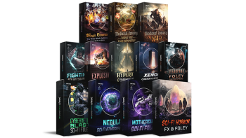 Ghosthack x Boom Library 12套全新电影和拟音效果包