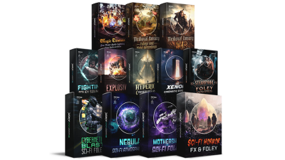 Ghosthack x Boom Library 12套全新电影和拟音效果包