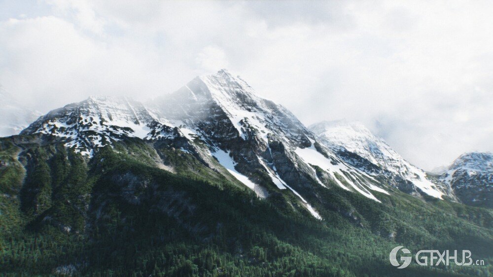 21组山脉高山地形模型 Classic Mountain Pack Full