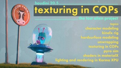 Texturing in COPs – The lost alien project